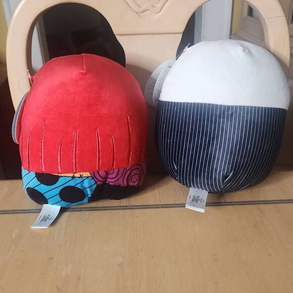 Squishmallow Nightmare before Christmas Jack and Sally 8"plush - Picture 5 of 7